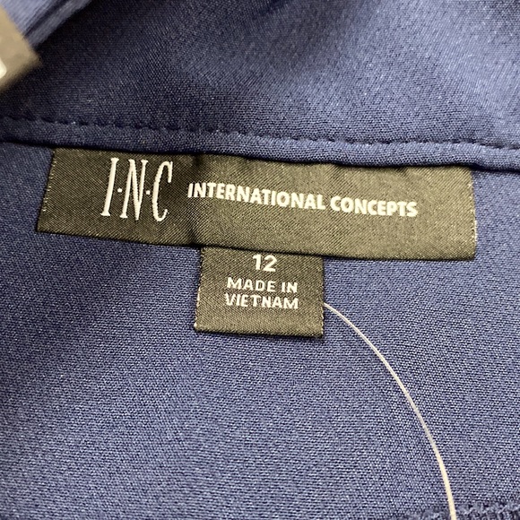 INC international concepts wide leg regular fit size 12 - Picture 6 of 9